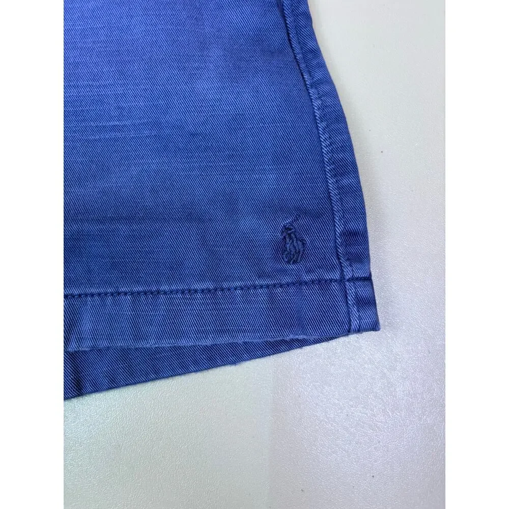 Polo Ralph Lauren Girls Size 14 Chino Shorts Nantucket Navy Blue NWT